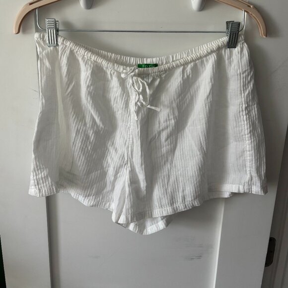 J.Crew White Airy Gauze Beach/Lounge Short, Size M - Picture 4 of 4
